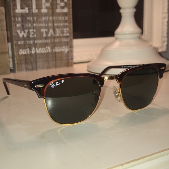 Ray-Ban Other - Polarized Ray Ban Clubmaster Sunglasses